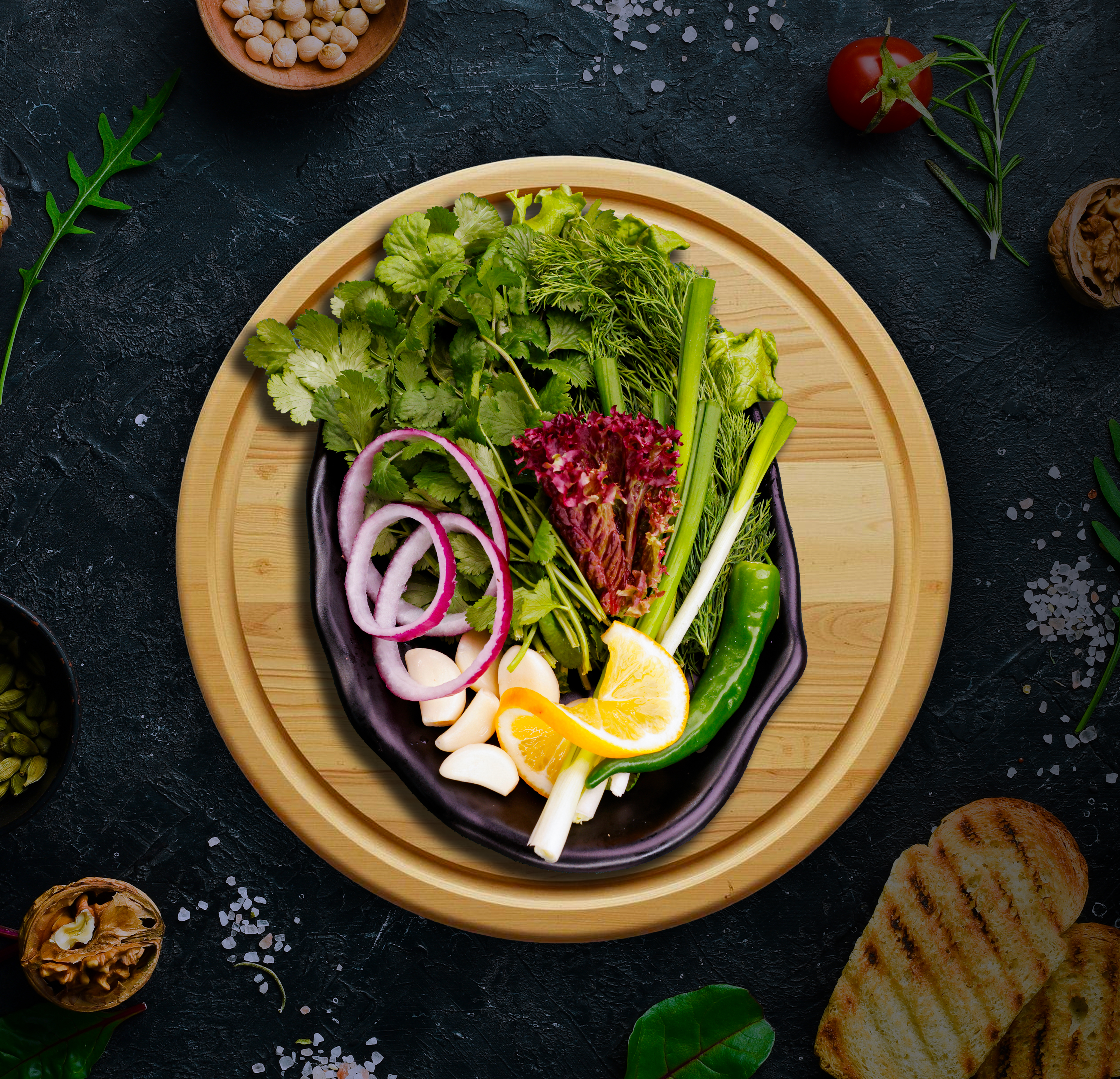 Зелень ассорти